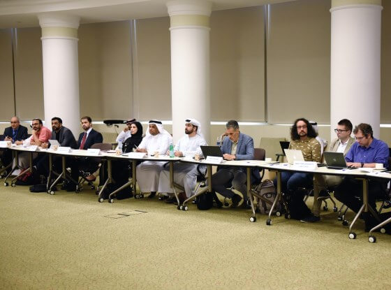 ESIG members discuss sector activities during the groups third meeting.jpg